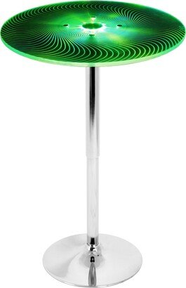 Spyra Light Up Adjustable Bar Table