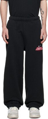 Black Sponsor Lounge Pants