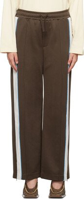 Brown Vented Lounge Pants