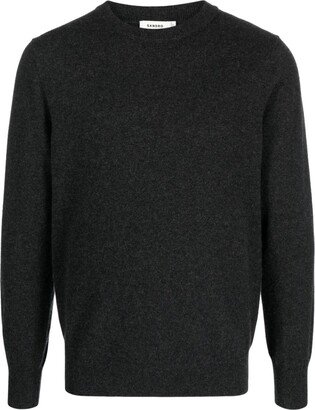 Crew Neck Cashmere Jumper-AA