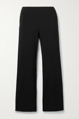 Flame Cady Straight-leg Pants - Black