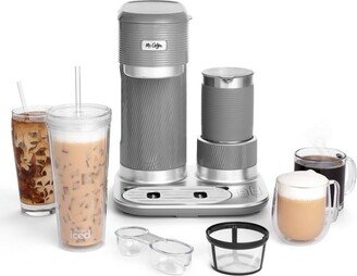 Latte Lux 4-in-1 Iced and Hot Single-Serve Coffee Maker with One-Touch Automatic Milk Frother