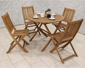 Royalcraft Brooklyn Table with 4 x Manhattan Chairs