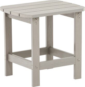 Ez-Care Tek-Wood Adirondack Side Table - Slate Grey