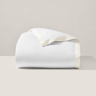 Organic Cotton Sateen Border Duvet Cover-AA