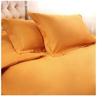 1200 Thread Count Egyptian Cotton Solid Duvet Cover Set-AE