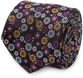 Men's X-Men Floral Silk Tie