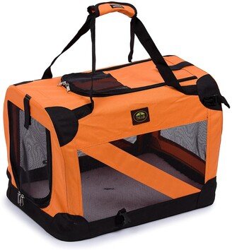 Folding Zippered 360 Vista View Dog Carrier - Medium