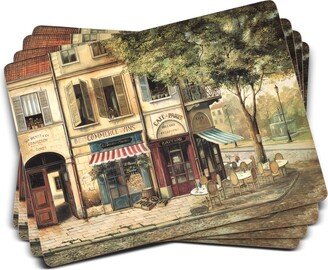 Parisian Scenes Placemats, Set of 4