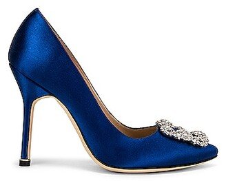 Hangisi 105 Satin Heel in Blue