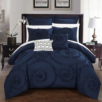 Rosalia 7-Pc Queen Comforter Set