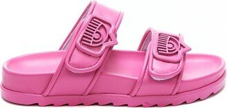 Double-Strap Slip-On Sandals-AA