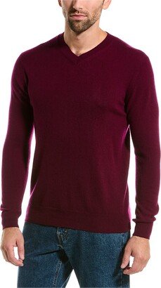 Classic Cashmere V-Neck Sweater-AK