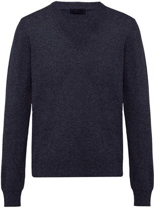 Cashmere V-neck jumper-AB