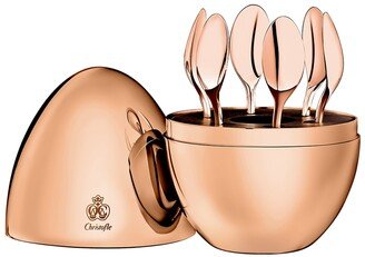 Mini Mood Rose Gold Espresso Spoons, Set of 6