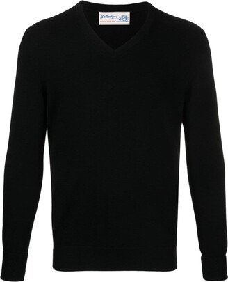 V-neck cashmere jumper-AM