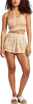 Juniors' Easy Does It High-Rise Pull-On Shorts