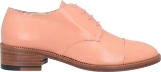 Lace-up Shoes Salmon Pink