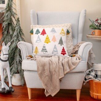 HGTV Home Collection Evergreen Forest Christmas Pillow