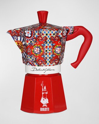 Bialetti x Dolce&Gabbana x Bialetti Moka Express 6-Cup Stovetop Coffee Pot