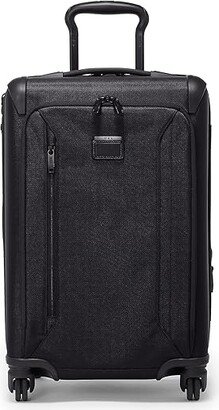 International Expandable 4 Wheeled Carry-On (Black) Luggage