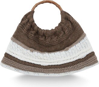 Peraluna Joi Bag Knitwear Bag / Brown Ecru