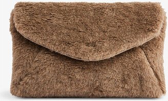 Turtledove Teddy Camel Wool and Silk Handbag