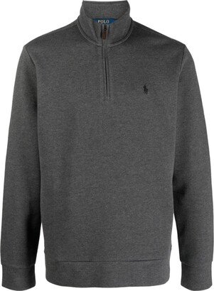 Polo-Pony cotton-blend jumper