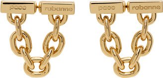 Rabanne Gold Chain Link Earrings