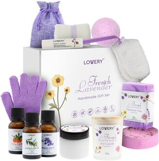 Lovery French Lavender Handmade Gift Box, 18 Piece