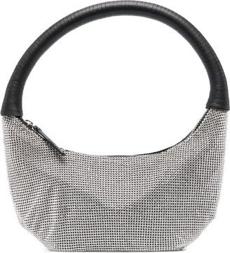 Pepper crystal-embellished tote bag