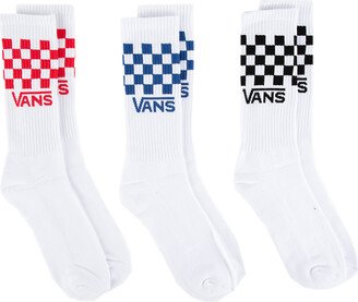 Classic Checker Mens Crew Socks