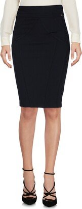 X'S MILANO Midi Skirt Black