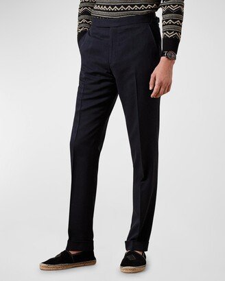 Men's Gregory Handmade Silk Gabardine Trousers