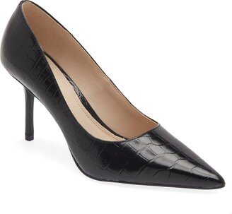 Elina Embossed Pointed Toe Pump