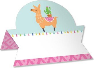 Big Dot Of Happiness Whole Llama Fun Baby or Birthday Party Table Setting Name Place Cards 24 Ct