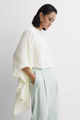 Cape Crew Neck Blouse