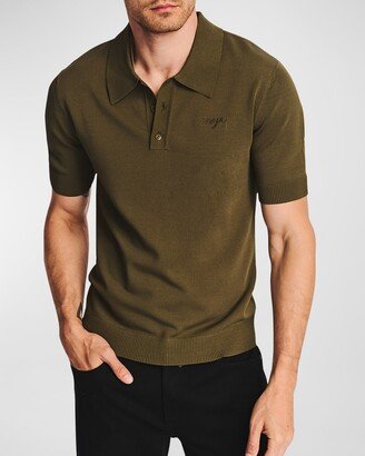 Men's Rafael Embroidered Logo Polo Shirt