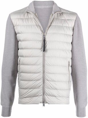 Zipped-Up Padded Jacket-AB