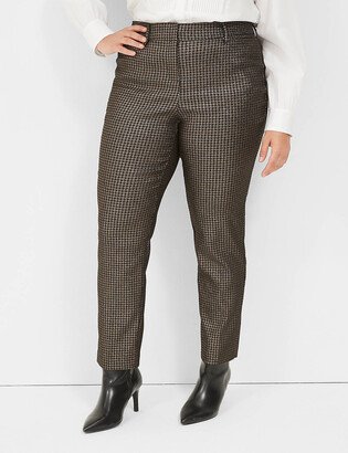 Lurex Slim Ankle 4-Season Pant