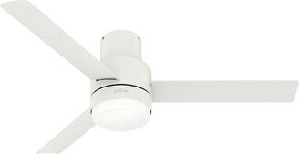 Hunter Fans Gilmour 52-Inch Outdoor Flushmount Fan with LED Light