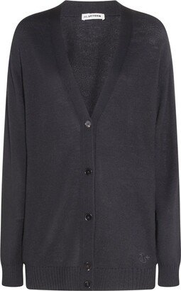 Jil Sander+ V-Neck Buttoned Cardigan-AA