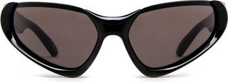 Balenciaga Eyewear Bb0202s Black Sunglasses