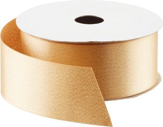 Ribbon Double Face Satin Old Gold