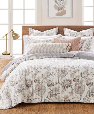 Home Ophelia Reversible 3 Piece Quilt Set, Full/Queen