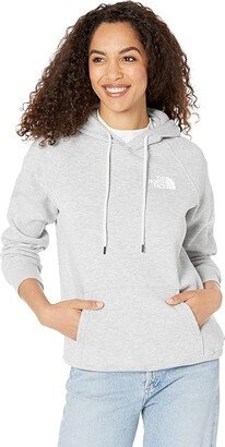 Box Nse Pullover Hoodie (TNF Light Grey Heather/TNF Black) Women's Clothing