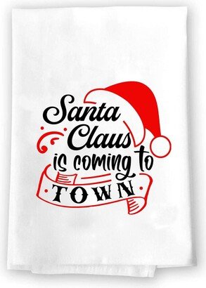 Christmas Decor | Decorative Kitchen Bath Hand Towels Baby It's Cold Outside Xmas Winter Novelty White Towel Home Holiday Decorations-AB