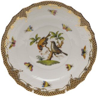 Rothschild Bird Brown Motif 12 Salad Plate