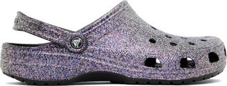 Purple Classic Glitter Clogs-AA