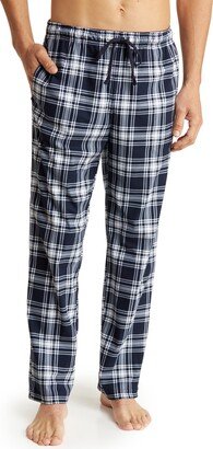 Plaid Print Fleece Pajama Pants